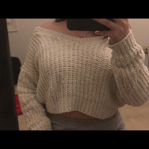 Off the shoulder Long Sleeve with glitter